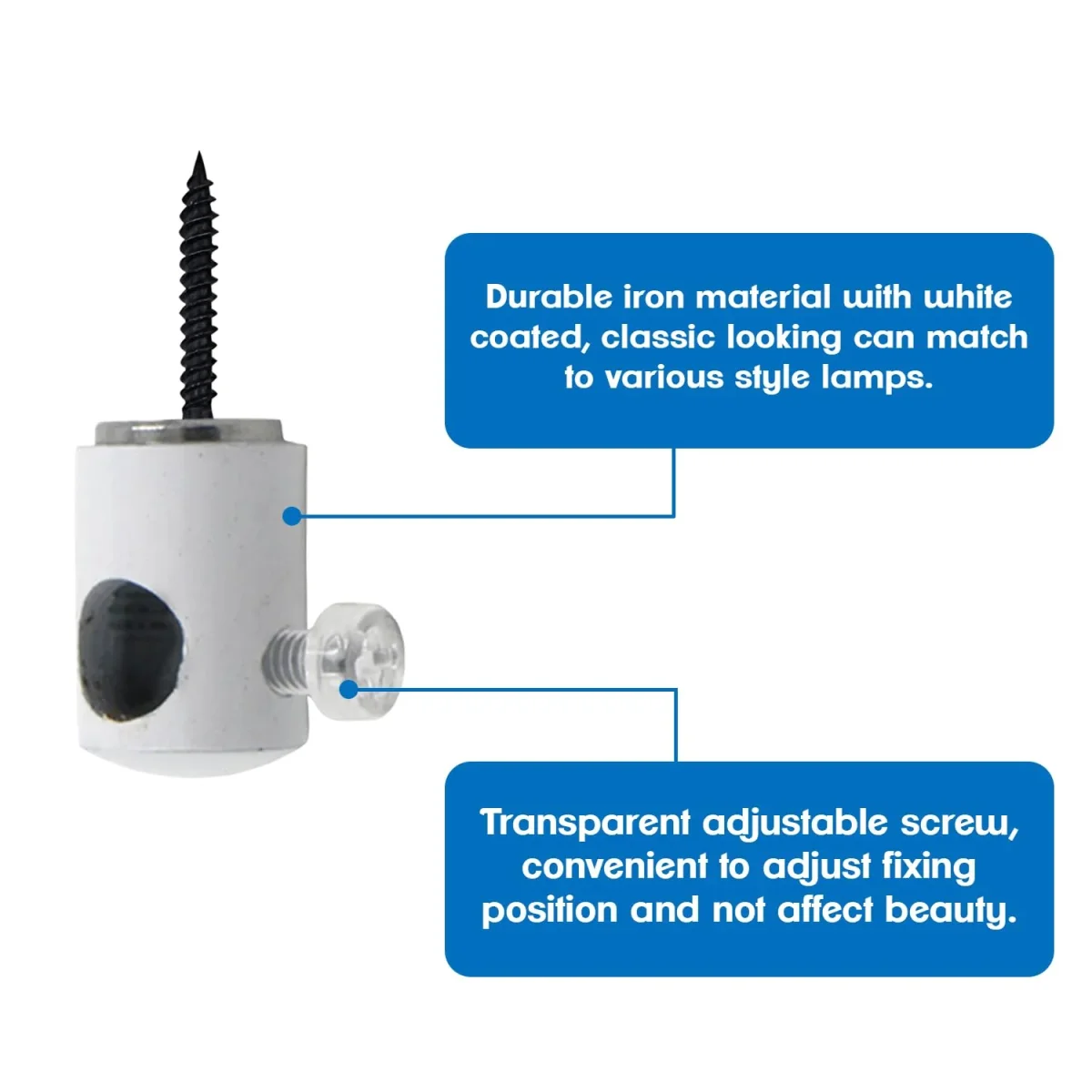 Ceiling Cable Mount Hooks for Swag Lighting ~1350 - Image 9