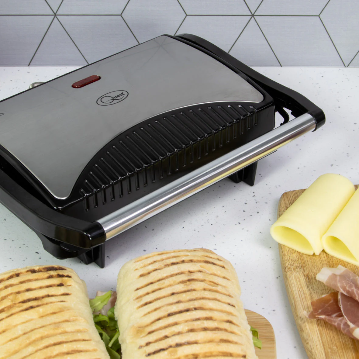 Compact Panini Press & Grill - Image 6