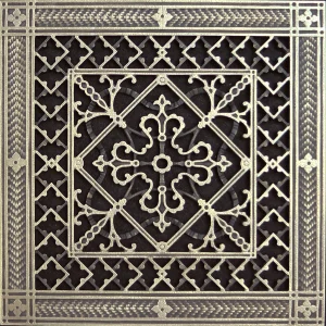 Craftsman Style Grille: Covers a 12"x12" Duct/Opening | Vent Cover